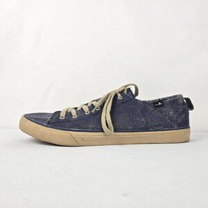 Sanuk Canvas Low-Top Denim Blue Sneakers Size 13